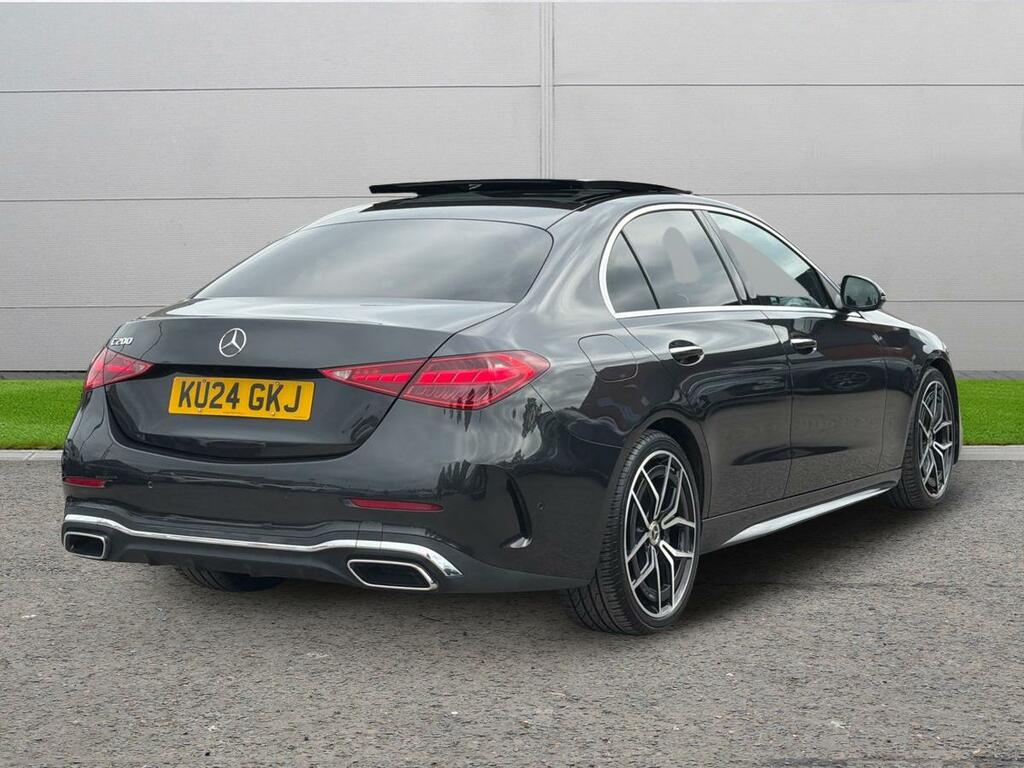 Mercedes-Benz C Class 1.5 C200h Mhev Amg Line Premium Plus G-tronic E Grey #5