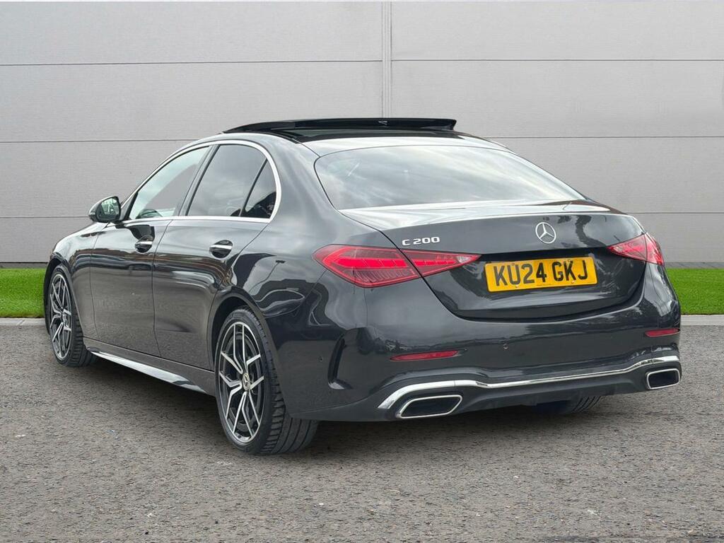 Mercedes-Benz C Class 1.5 C200h Mhev Amg Line Premium Plus G-tronic E Grey #4