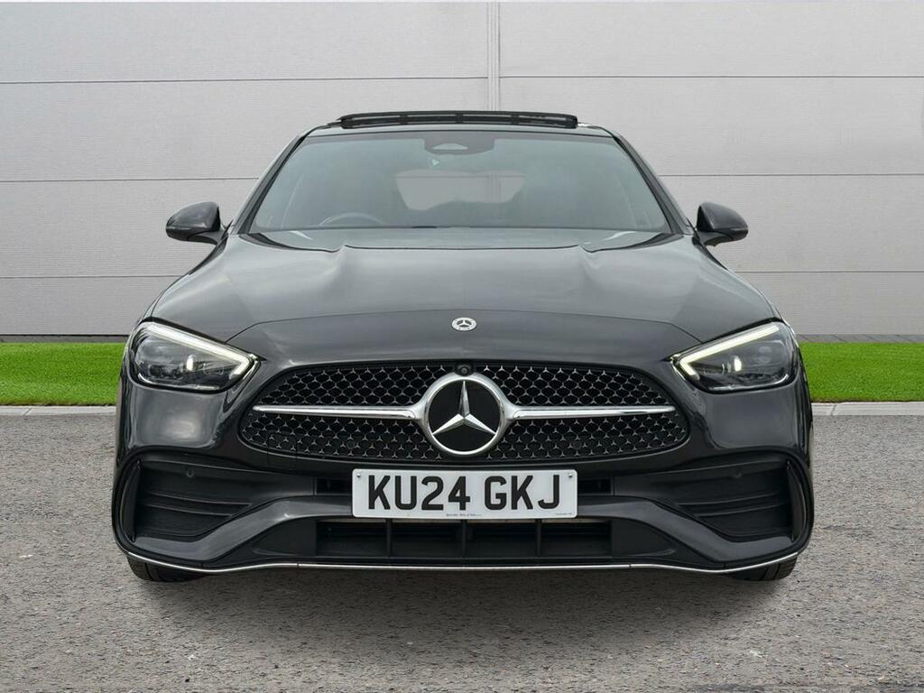 Mercedes-Benz C Class 1.5 C200h Mhev Amg Line Premium Plus G-tronic E Grey #2