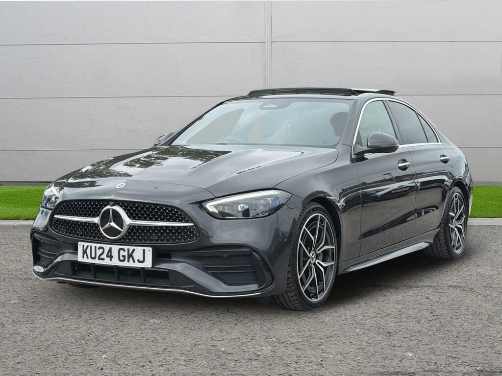 Mercedes-Benz C Class 1.5 C200h Mhev Amg Line Premium Plus G-tronic E Grey #3