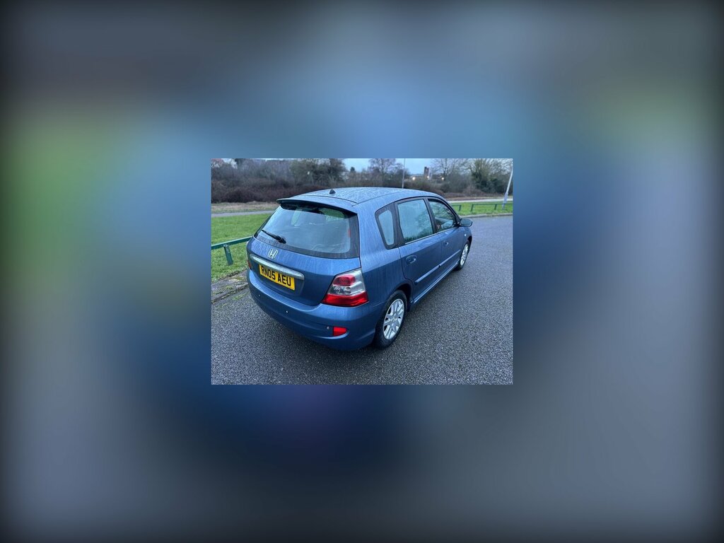 Honda Civic Se Blue #2
