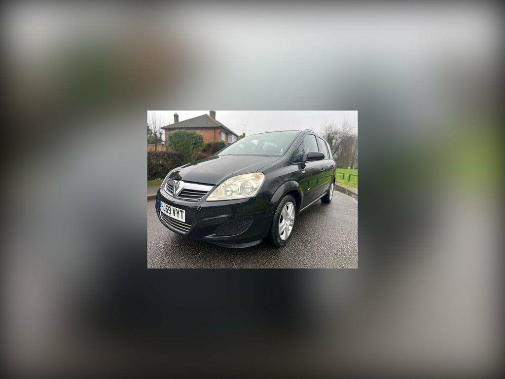 Vauxhall Zafira Active Black #4