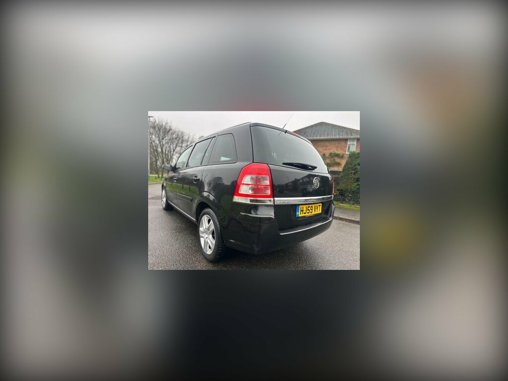 Vauxhall Zafira Active Black #5
