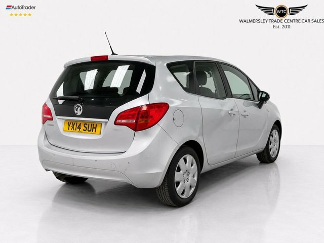Vauxhall Meriva Exclusiv Mpv YX14SUH Silver #6