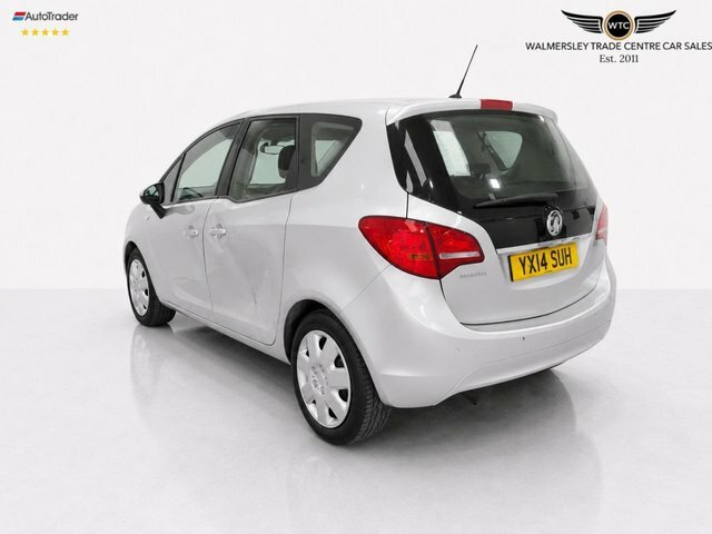 Vauxhall Meriva Exclusiv Mpv YX14SUH Silver #4