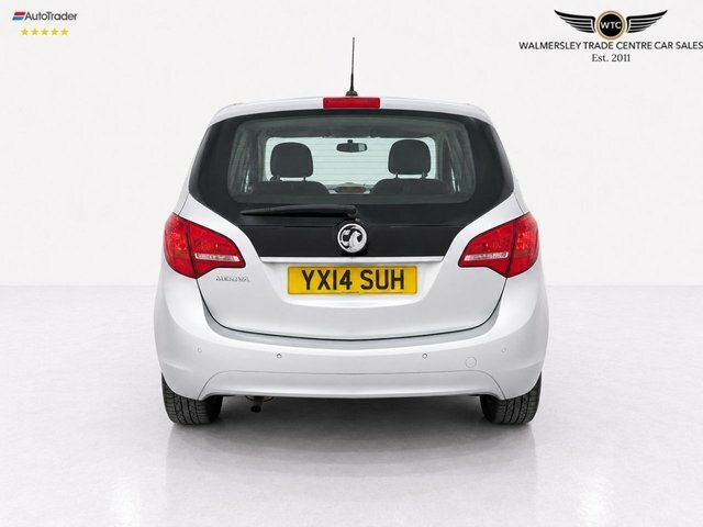 Vauxhall Meriva Exclusiv Mpv YX14SUH Silver #5