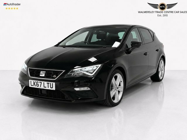 Seat Leon Ecotsi Fr Technology Hatchback LK67LTU Black #2