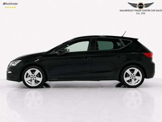 Seat Leon Ecotsi Fr Technology Hatchback LK67LTU Black #3