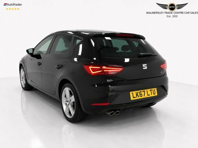 Seat Leon Ecotsi Fr Technology Hatchback LK67LTU Black #4