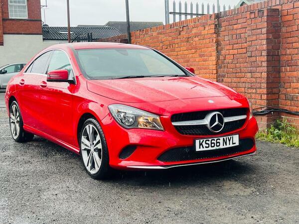 Mercedes-Benz CLA Class 2.1 Cla220d Sport Coupe 7G-dct Euro 6 Ss KS66NYL Red #5