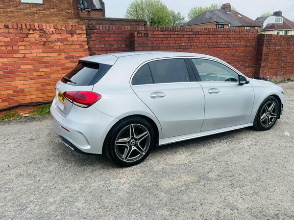 Mercedes-Benz A Class 1.5 A180d Amg Line 7G-dct Euro 6 Ss M444KHO Silver #5