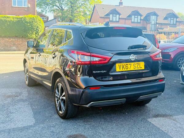 Nissan Qashqai 1.5 Dci N-connecta Euro 6 Ss VK67SZL Black #3