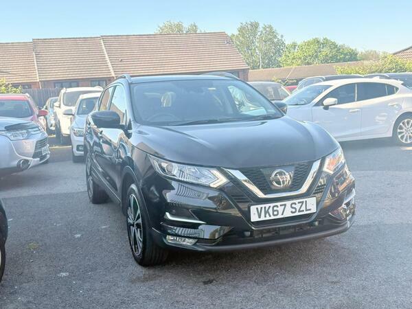 Nissan Qashqai 1.5 Dci N-connecta Euro 6 Ss VK67SZL Black #5