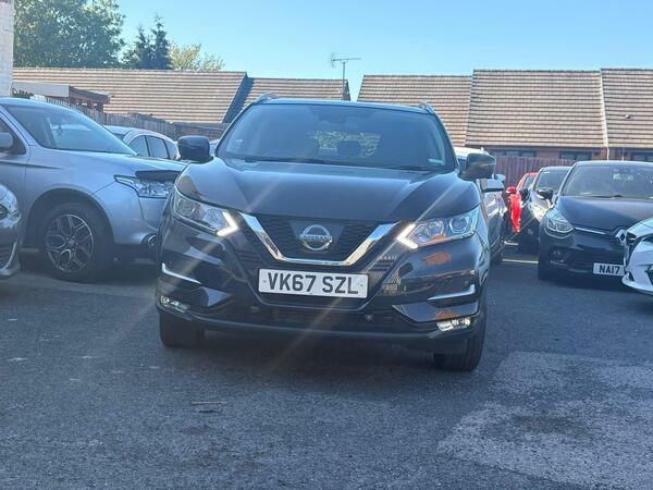 Nissan Qashqai 1.5 Dci N-connecta Euro 6 Ss VK67SZL Black #2