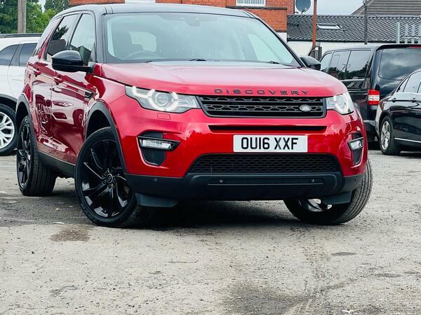 Land Rover Discovery Sport 2.0 Td4 Hse Black 4Wd Euro 6 Ss Red