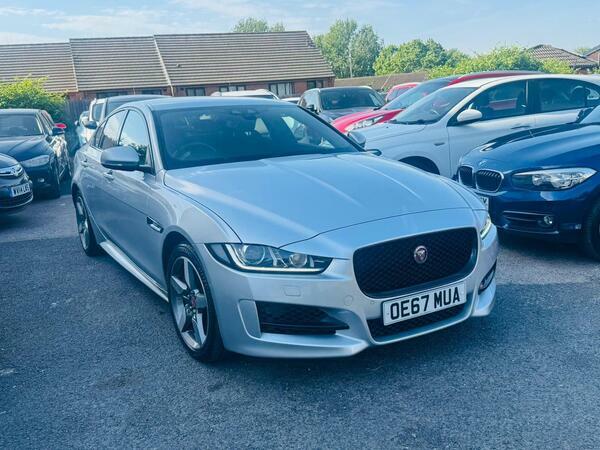 Jaguar XE 2.0D R-sport Awd Euro 6 Ss OE67MUA Silver #6