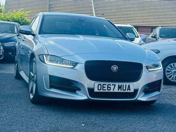 Jaguar XE 2.0D R-sport Awd Euro 6 Ss OE67MUA Silver #5