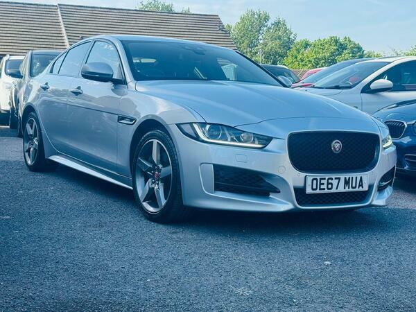 Jaguar XE 2.0D R-sport Awd Euro 6 Ss OE67MUA Silver #4