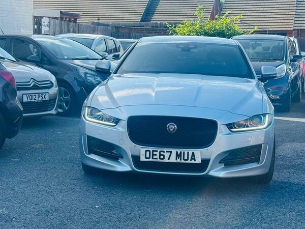Jaguar XE 2.0D R-sport Awd Euro 6 Ss OE67MUA Silver #2