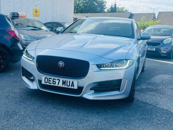 Jaguar XE 2.0D R-sport Awd Euro 6 Ss OE67MUA Silver #3