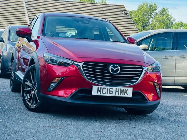 Mazda CX-3 1.5 Skyactiv-d Sport Nav 4Wd Euro 6 Ss Red #3