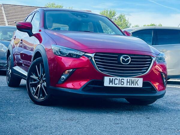 Mazda CX-3 1.5 Skyactiv-d Sport Nav 4Wd Euro 6 Ss Red