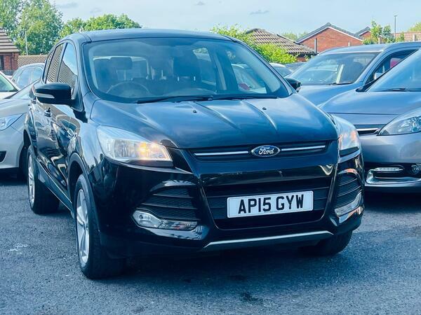 Ford Kuga 2.0 Tdci Zetec Powershift Awd Euro 6 Ss AP15GYW Black #5