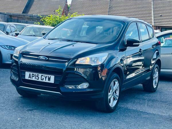 Ford Kuga 2.0 Tdci Zetec Powershift Awd Euro 6 Ss AP15GYW Black #6