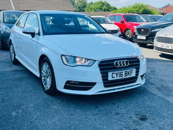 Audi A3 1.6 Tdi Ultra Se Technik Euro 6 Ss CY16BKF White #5
