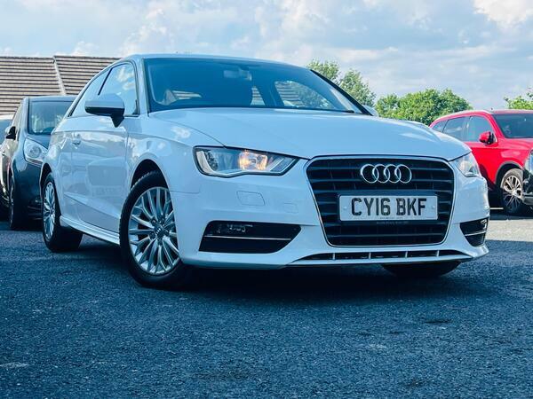 Audi A3 1.6 Tdi Ultra Se Technik Euro 6 Ss CY16BKF White #3