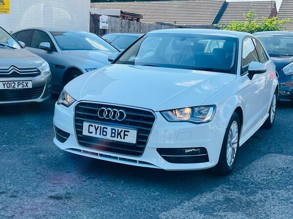 Audi A3 1.6 Tdi Ultra Se Technik Euro 6 Ss CY16BKF White #4