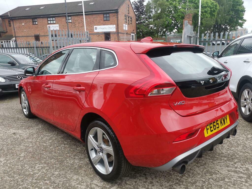 Volvo V40 2.0 T2 R-design Euro 6 S S FE65KWY Red #6