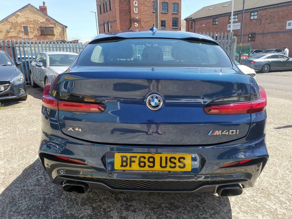 BMW X4 3.0 M40i Xdrive Euro 6 S S BF69USS Blue #4