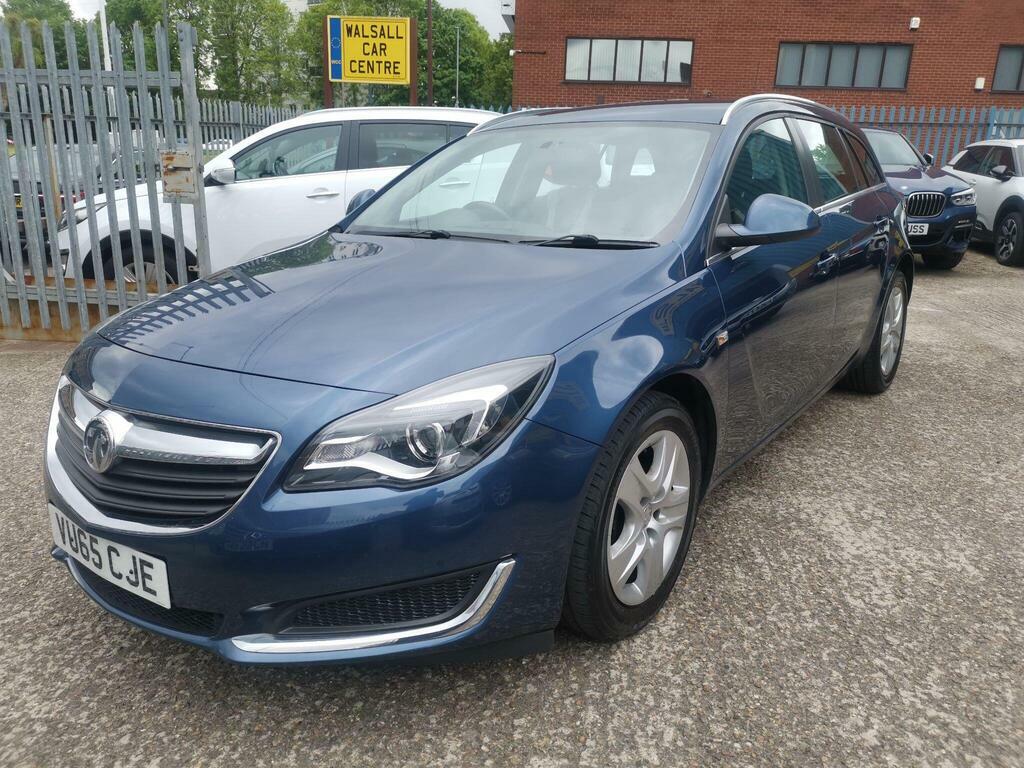 Vauxhall Insignia 1.6 Cdti Ecoflex Design Sports Tourer Euro 6 S S VU65CJE Blue #4