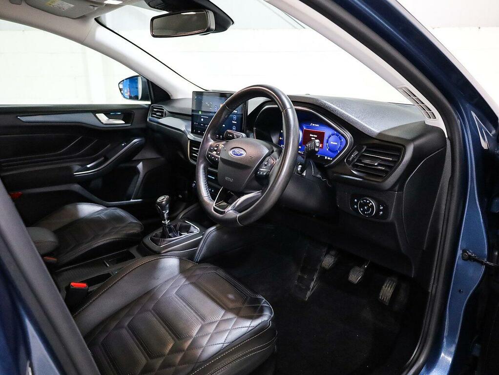 Ford Focus Ecoboost Mhev Active X Edition Estate EJ23YFS Blue #3