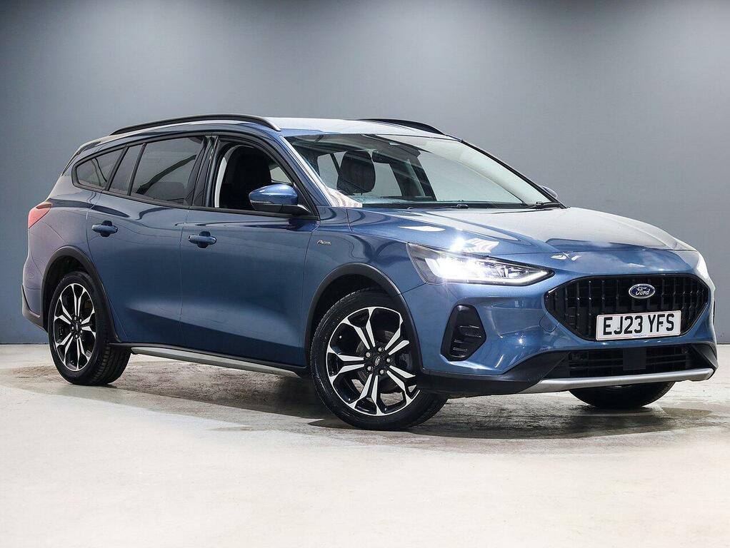 Ford Focus Ecoboost Mhev Active X Edition Estate EJ23YFS Blue #2