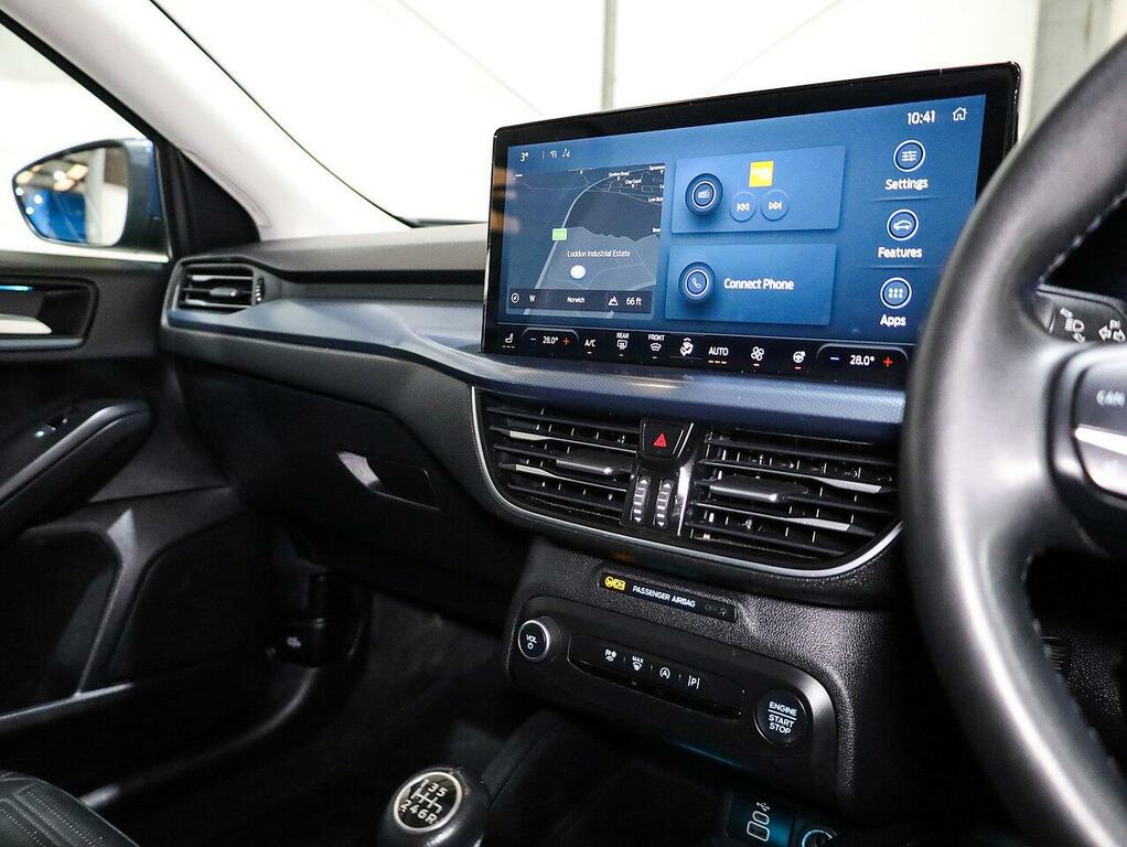 Ford Focus Ecoboost Mhev Active X Edition Estate EJ23YFS Blue #4