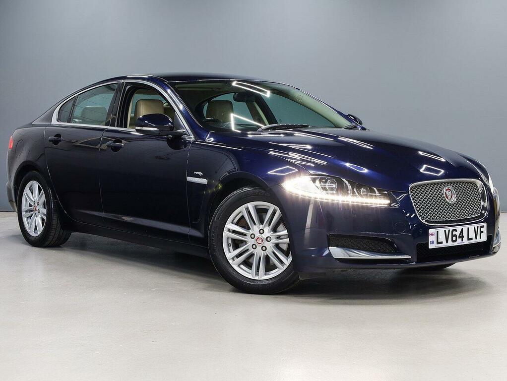 Jaguar XF Luxury Saloon LV64LVF Blue #2