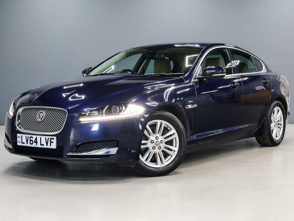 Jaguar XF Luxury Saloon LV64LVF Blue #5