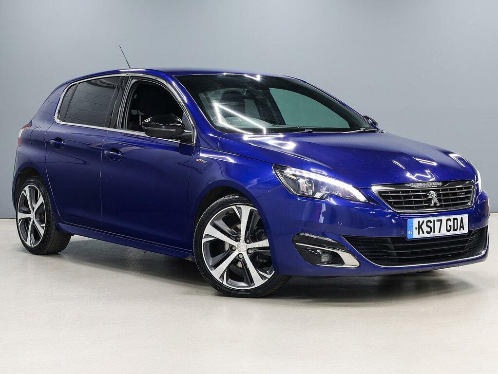 Peugeot 308 Bluehdi Gt Line Hatchback KS17GDA Blue #2