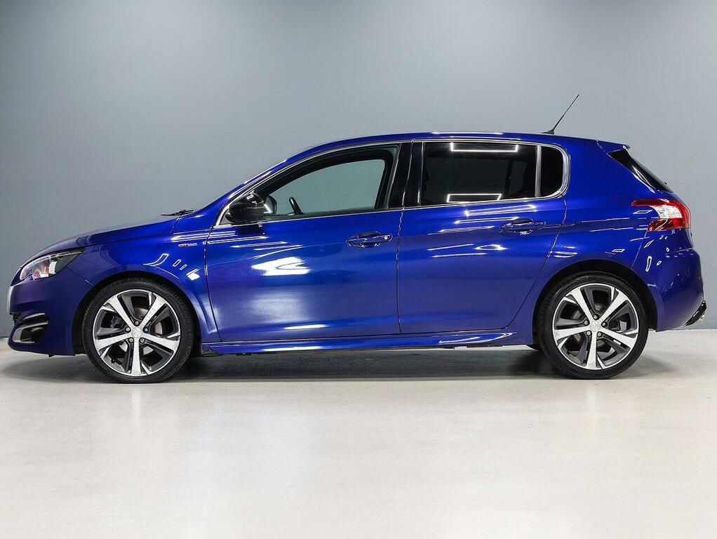 Peugeot 308 Bluehdi Gt Line Hatchback KS17GDA Blue #6