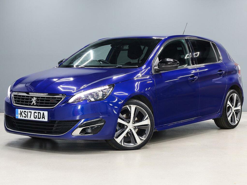 Peugeot 308 Bluehdi Gt Line Hatchback KS17GDA Blue #5
