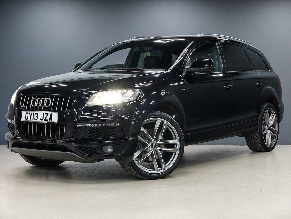 Audi Q7 Tdi V6 S Line Suv GY13JZA Black #5
