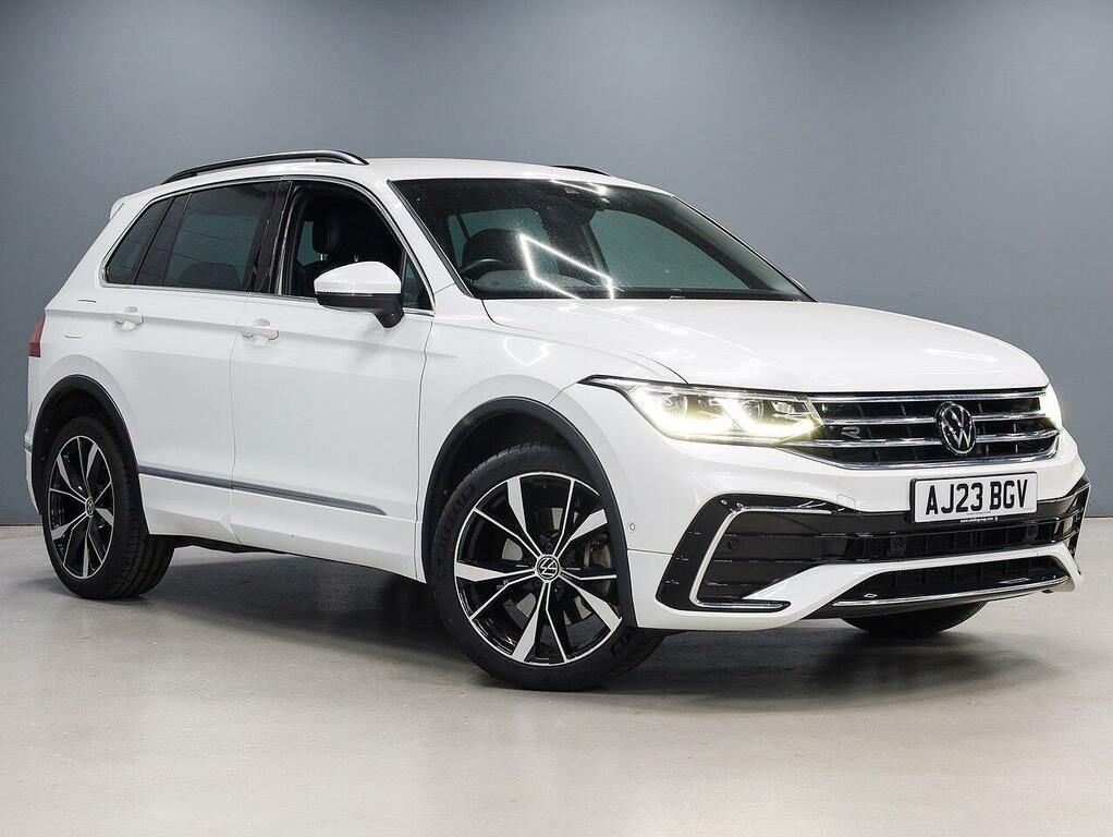 Volkswagen Tiguan Tsi 13Kwh R-line Suv AJ23BGV White #2