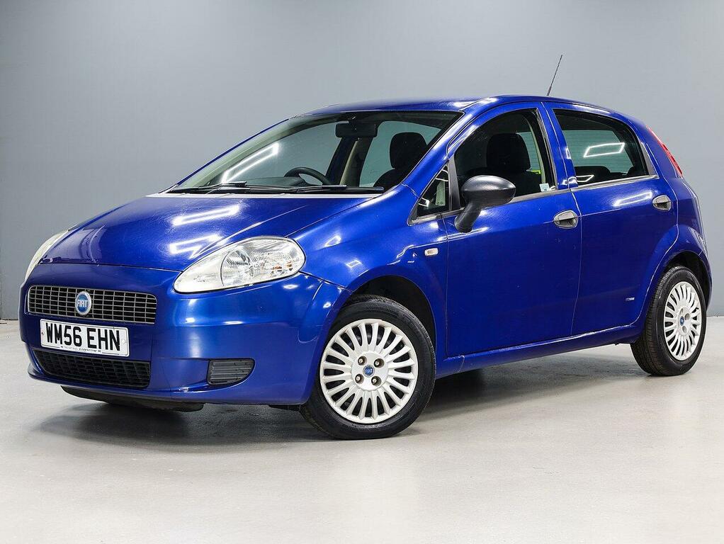 Fiat Grande Punto Hatchback Blue #5