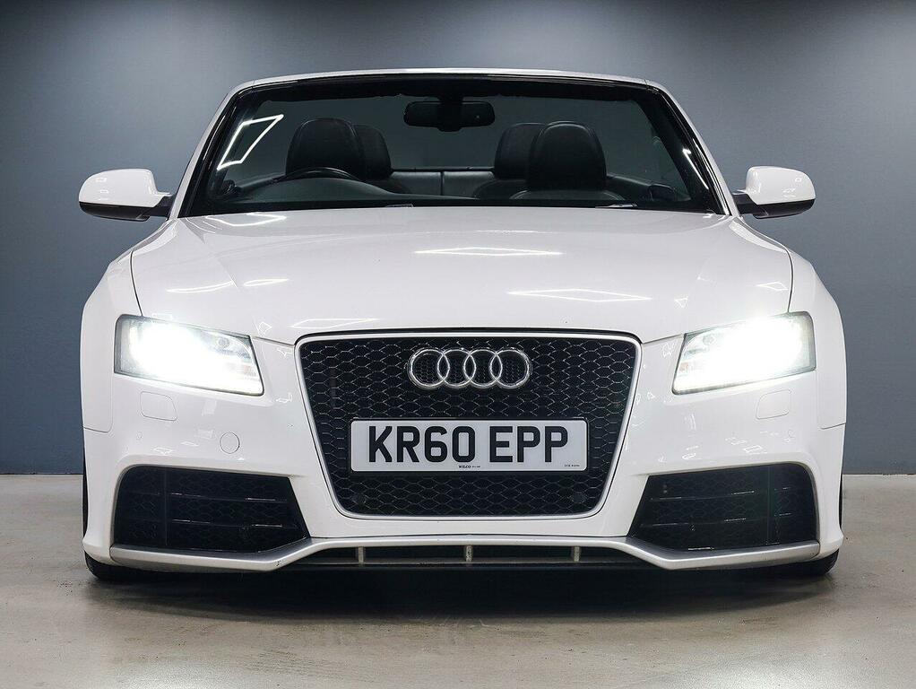Audi A5 Convertible White