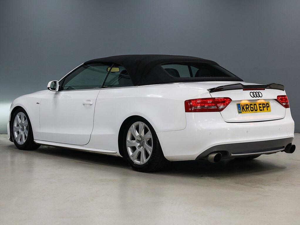 Audi A5 Convertible KR60EPP White #6
