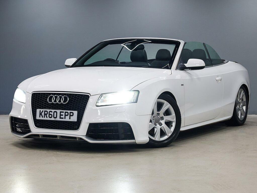Audi A5 Convertible KR60EPP White #5