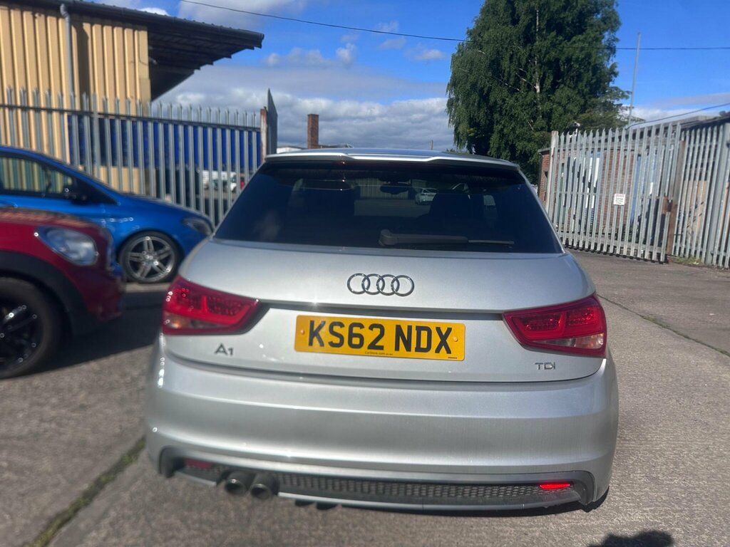 Audi A1 2.0 Tdi Black Edition Euro 5 Ss KS62NDX Silver #2