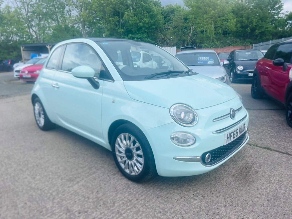 Fiat 500 1.2 Lounge Euro 6 Ss Green